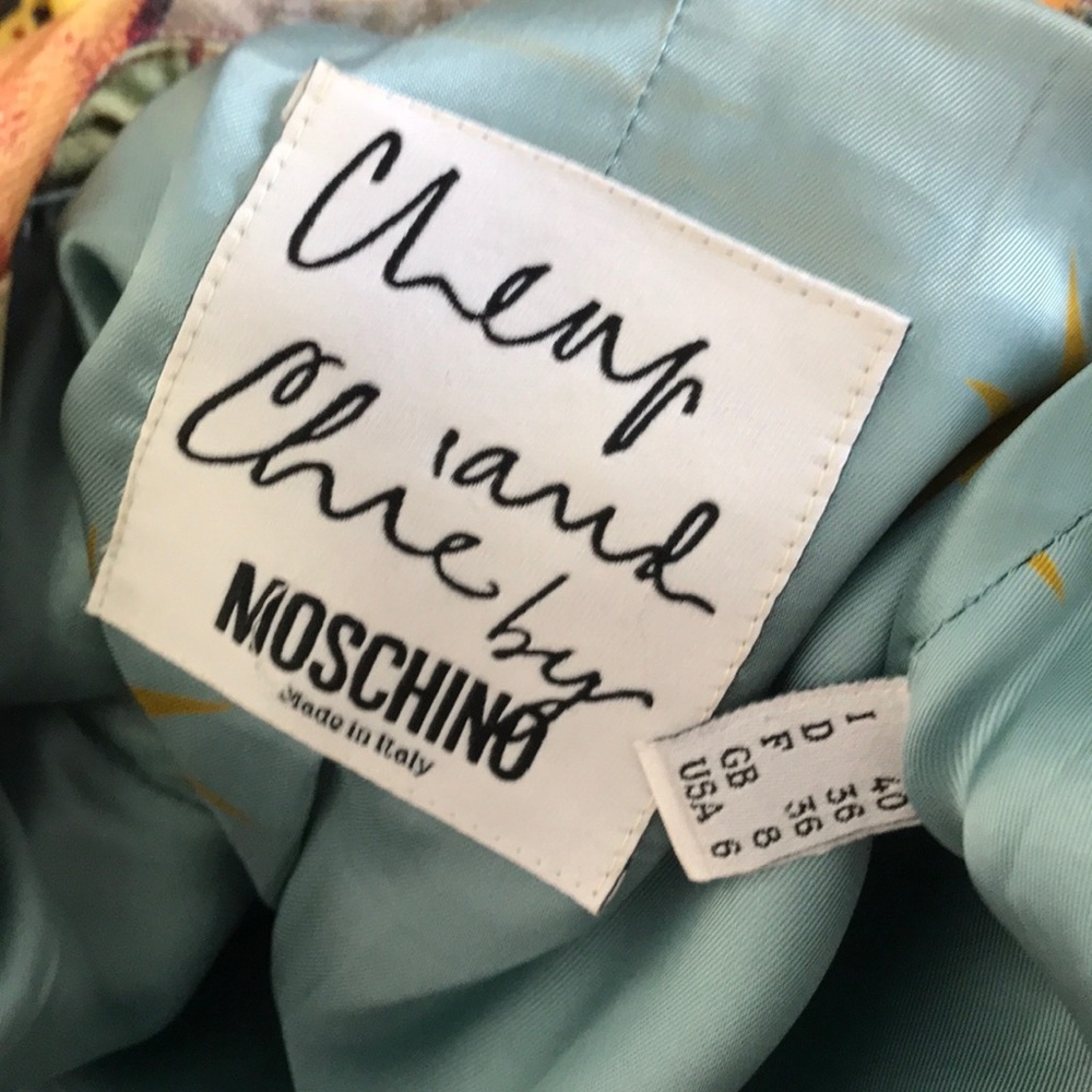 Moschino Cheap Chic Patchwork Blazer - image 8